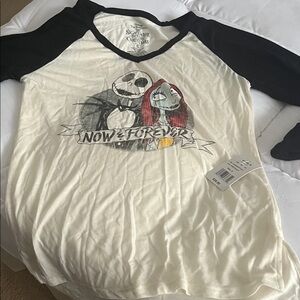 The Nightmare Before Christmas Raglan Tee - Now & Forever